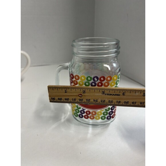 2024 Skittles Mason Jar Cup X 2 - Picture 7 of 7